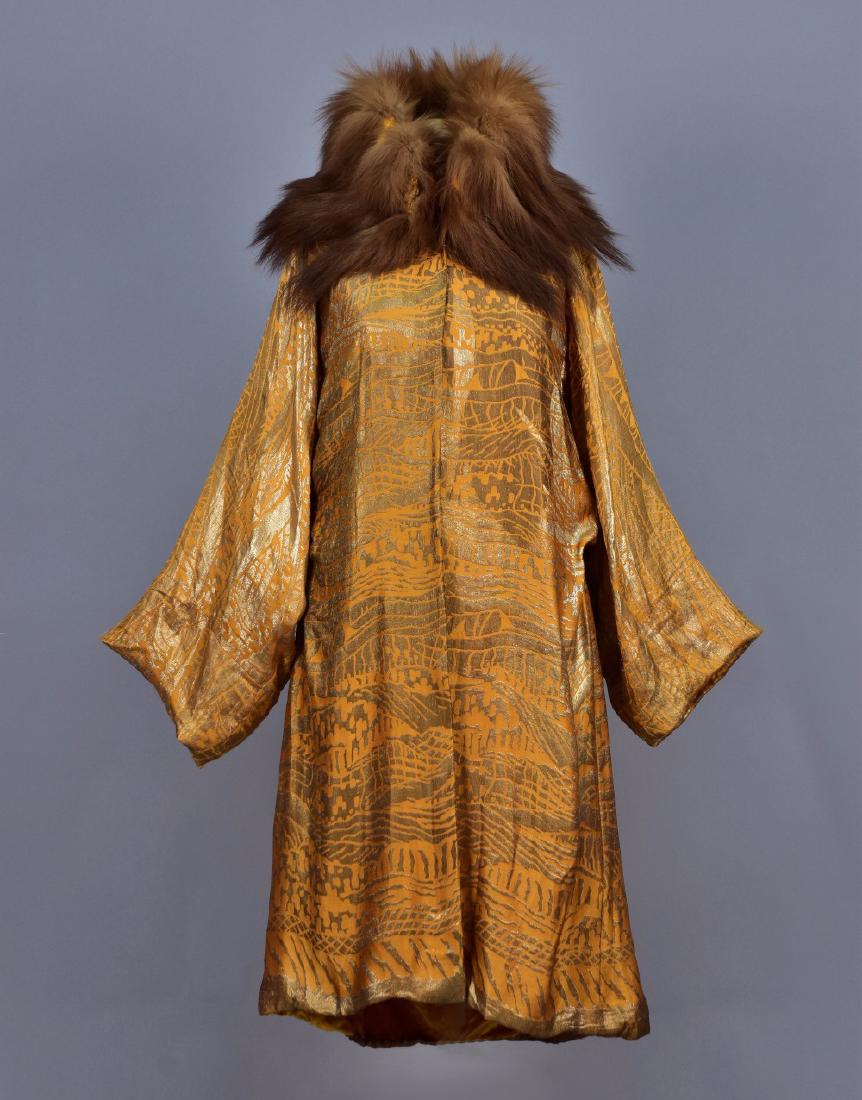 METALLIC BROCADE OPERA COAT, 1920s (1 of 5)