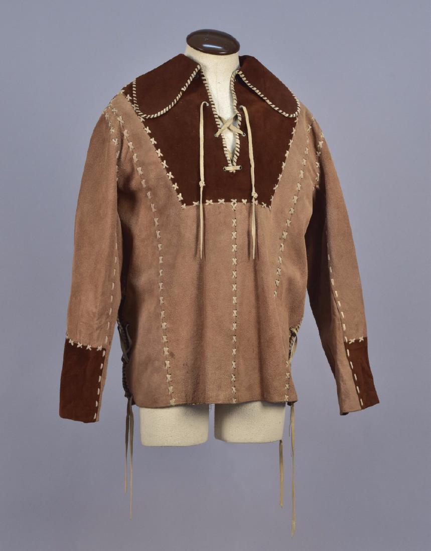 HOWDY DOODY BUFFALO BOB AUTOGRAPHED HIDE SHIRT (1 of 4)