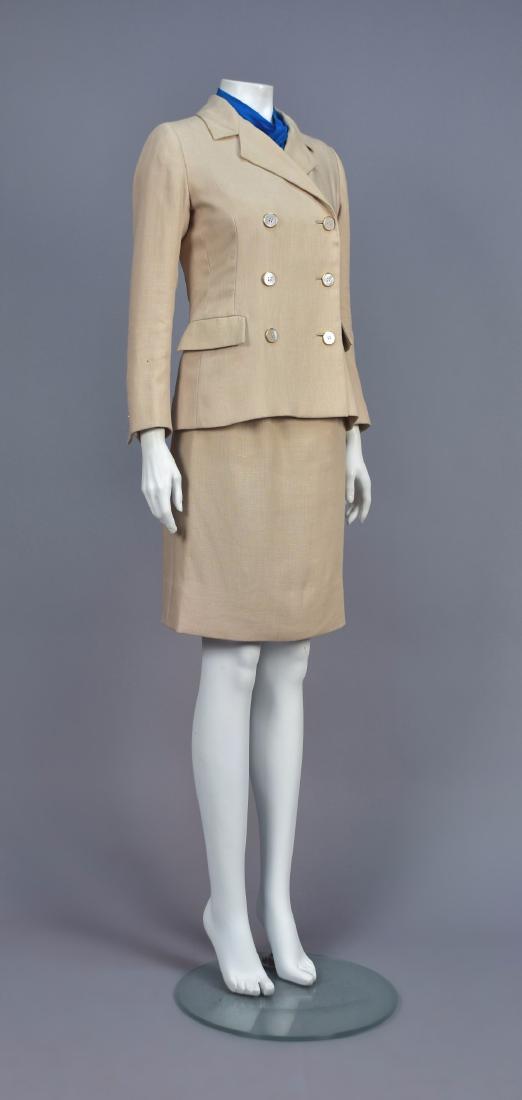 NORELL LINEN SKIRT SUIT, 1969 (1 of 6)