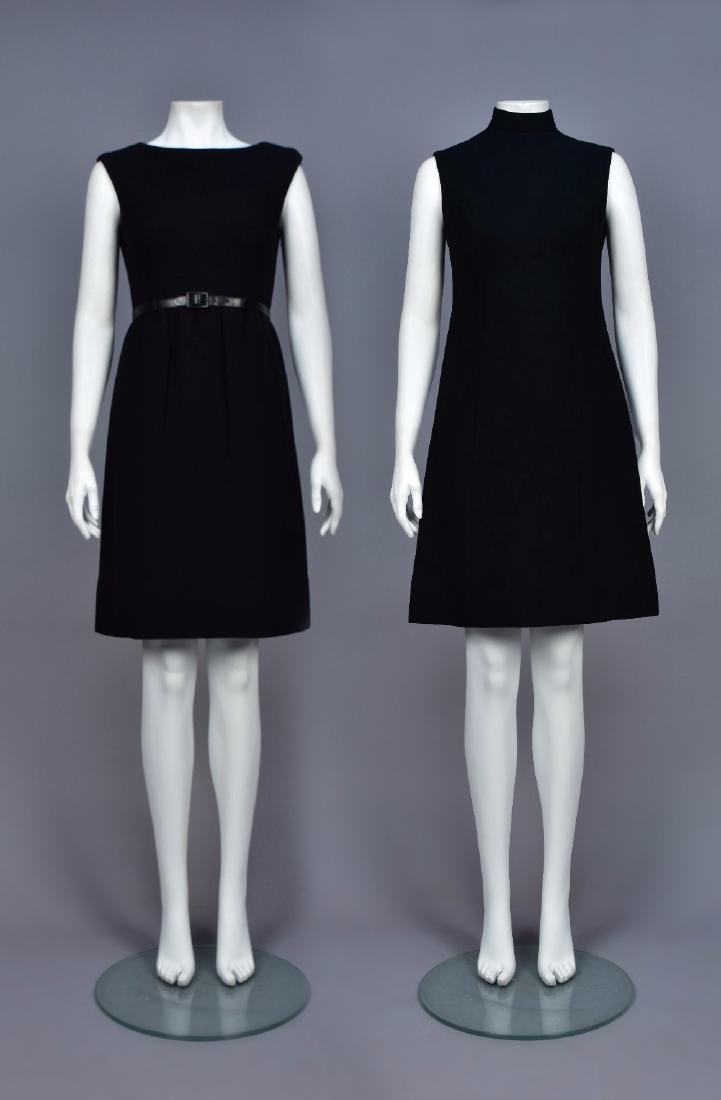 TWO NORELL LITTLE BLACK DRESSES, 1960s (1 of 5)