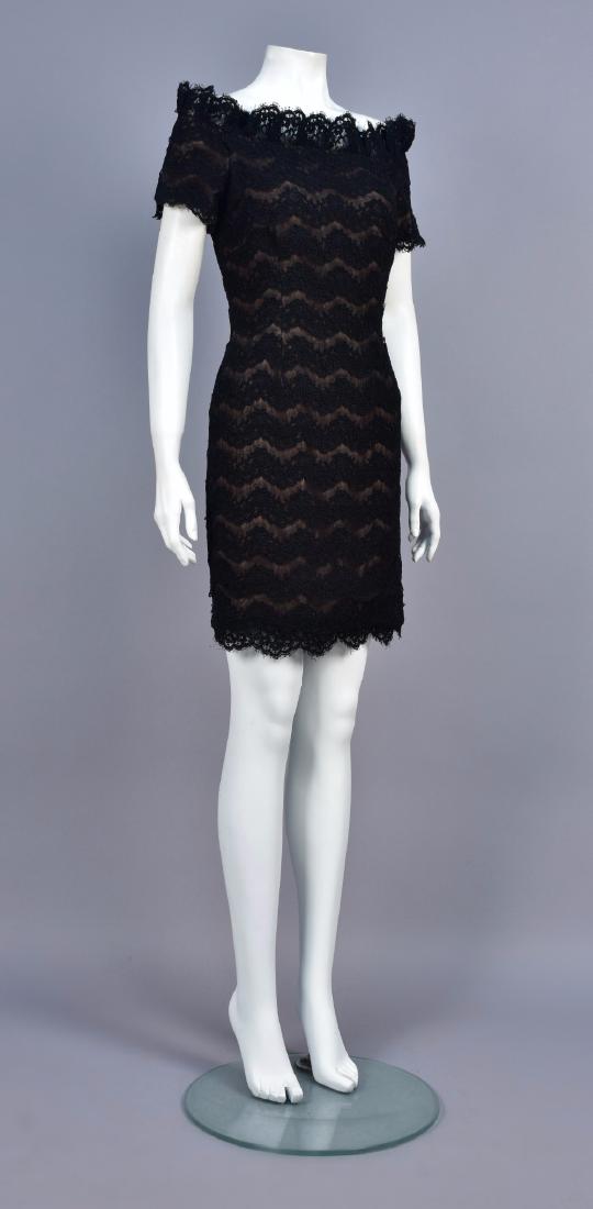 SCAASI LACE COCKTAIL DRESS, 1960s (1 of 4)