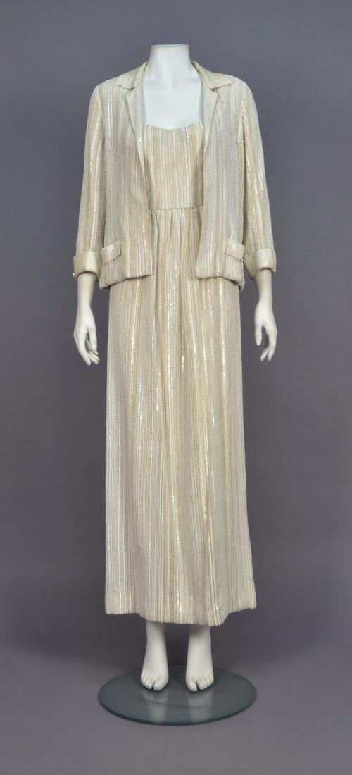 GUY LAROCHE BEADED EVENING ENSEMBLE, 1960s (1 of 6)