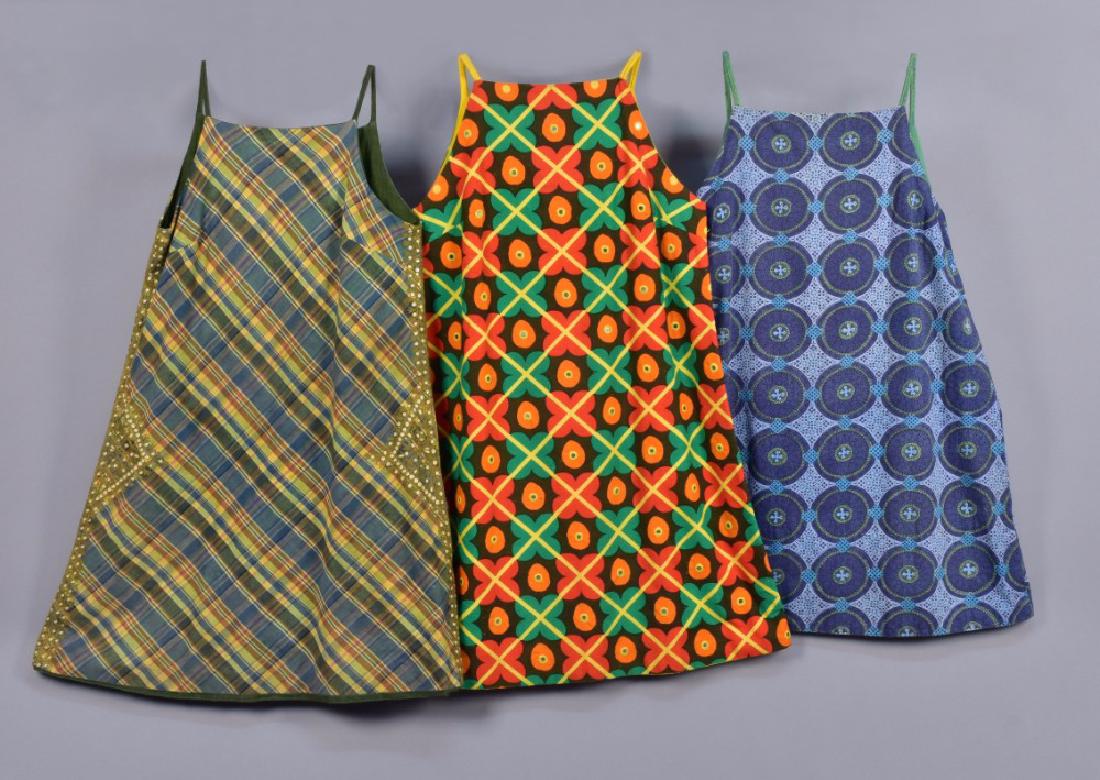 THREE FAIE JOYCE PRINTED MINI DRESSES, 1965 - 1970 (1 of 4)