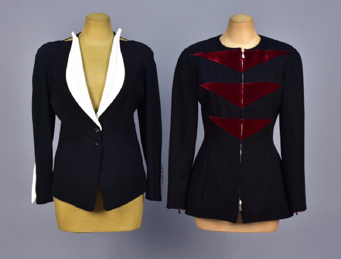 CLAUDE MONTANA and THEIRRY MUGLER JACKETS, 1980s (1 of 3)