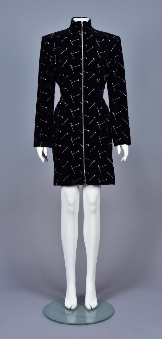 PATRICK KELLY EMBROIDERED NAIL DRESS, FALL/WINTER 1988 (1 of 4)