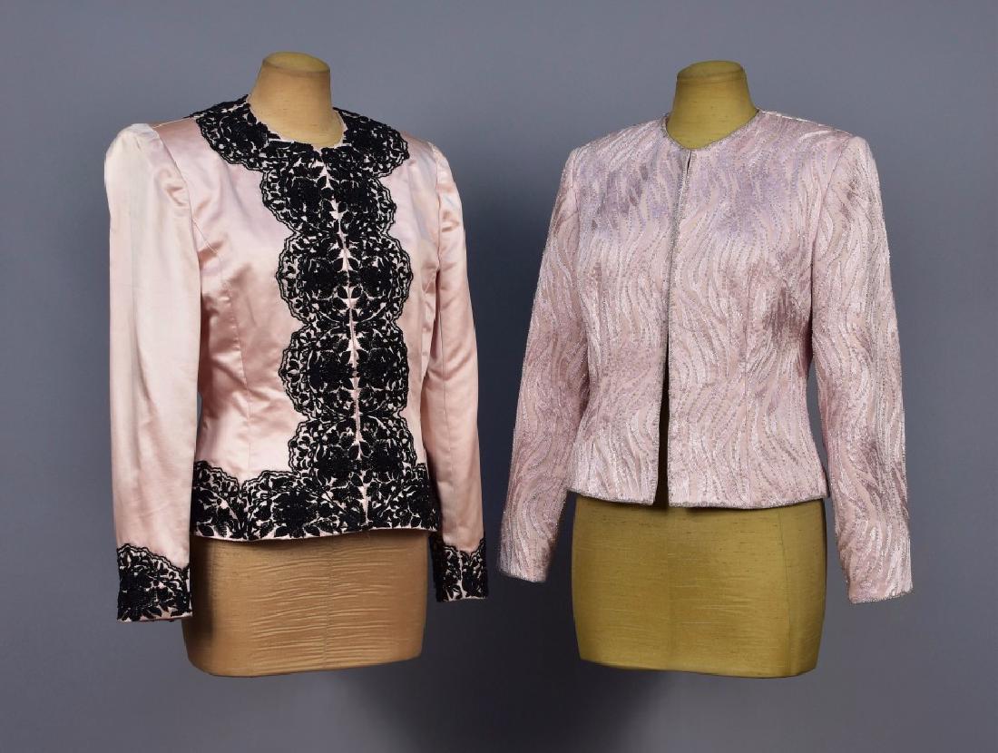 VALENTINO and VICTOR EDELSTEIN BEADED JACKETS, 1980s (1 of 3)