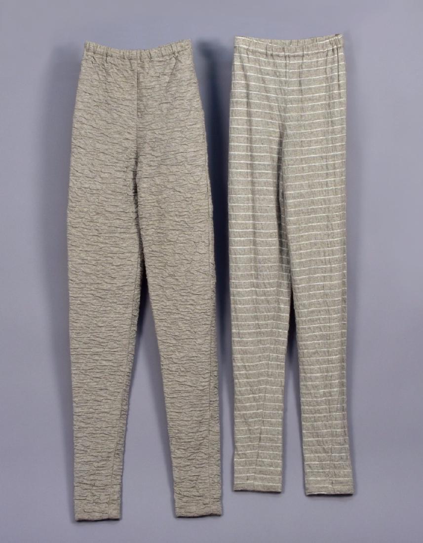 TWO PAIR PATRICK KELLY KNIT PANTS,  FALL/WINTER 1986 (1 of 3)