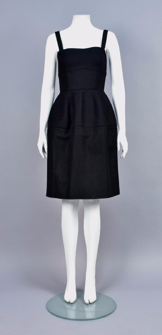 DOLCE & GABBANA FELTED LITTLE BLACK DRESS (1 of 5)