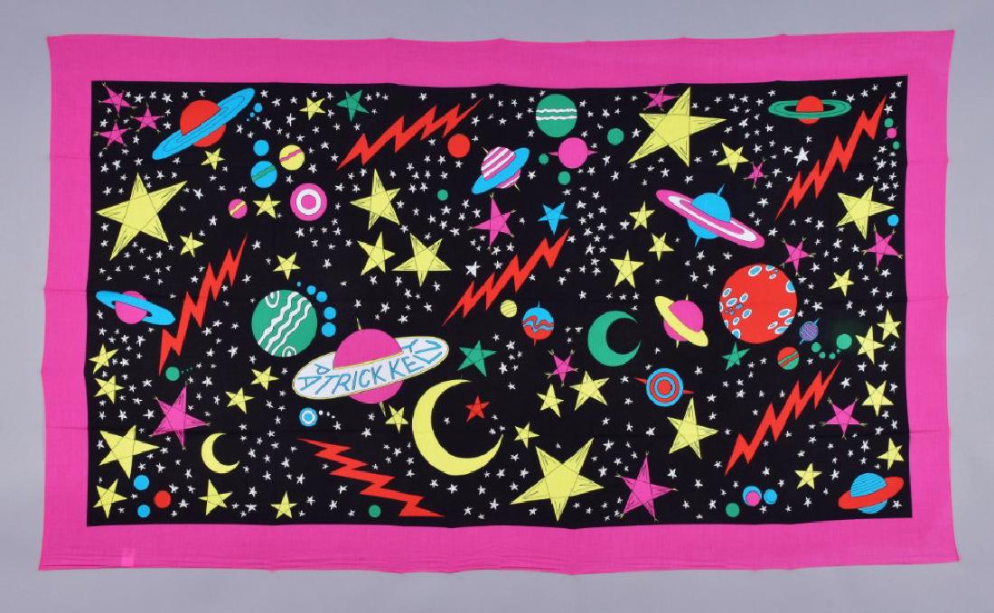 TWO PATRICK KELLY PRINTED SCARVES, 1980s (1 of 4)