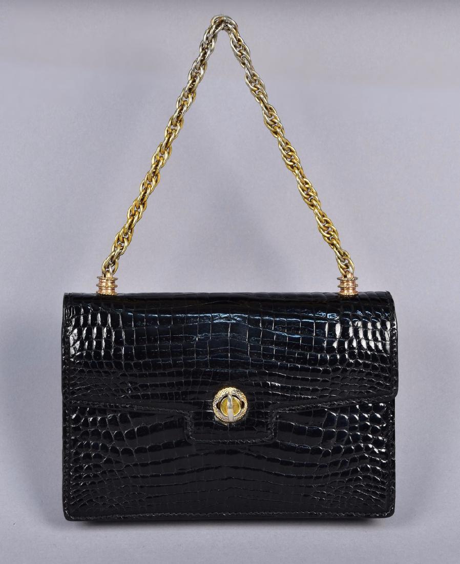 GUCCI BABY CROCODILE PURSE (1 of 4)