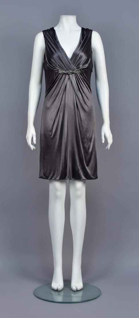 VERSACE SHIMMERING COCKTAIL DRESS with RHINESTONES (1 of 4)