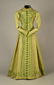 NILE GREEN FIGURED SILK PELISSE, 1815