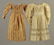 TWO CHILDREN'S COTTON DRESSES, 1820 - 1830