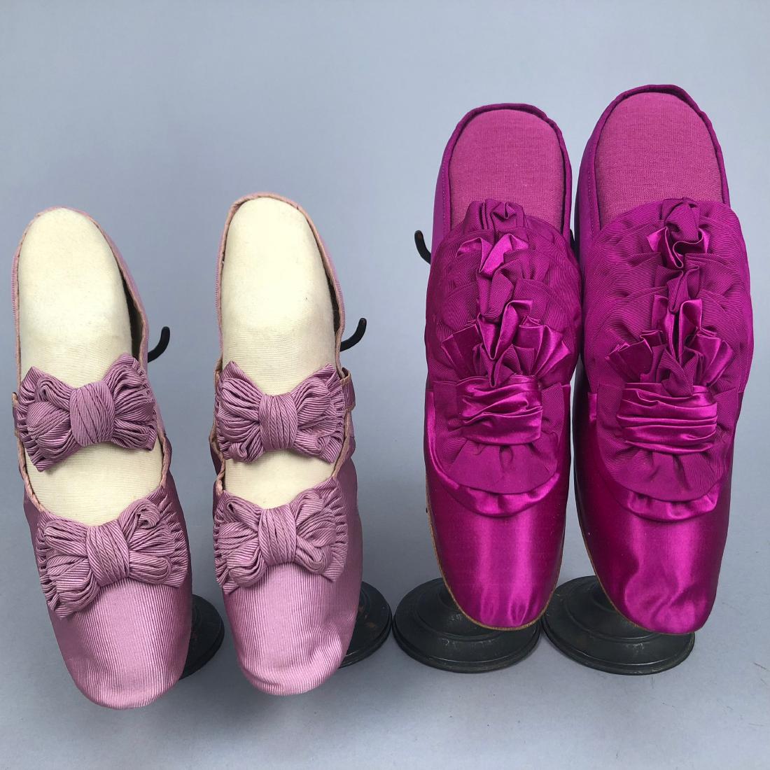 TWO PAIR SHOES, PRINCESS LOUISE of PRUSSIA, c. 1870 and (1 of 7)