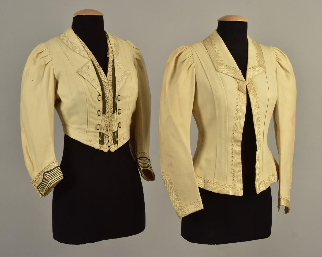 TWO JACKETS with SILK BRAID, QUEEN ALEXANDRA, 1900 (1 of 7)