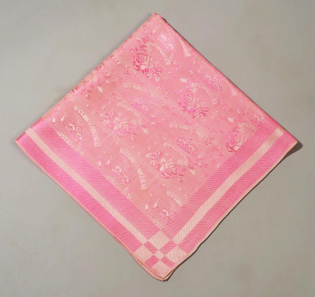 DIAMOND JUBILEE of QUEEN VICTORIA  HANDKERCHIEF, 1897 (1 of 3)