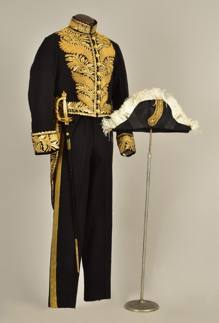SIR DANIEL WILLIAM LASCELLES UNIFORM and SWORD, c. 1950 (1 of 5)
