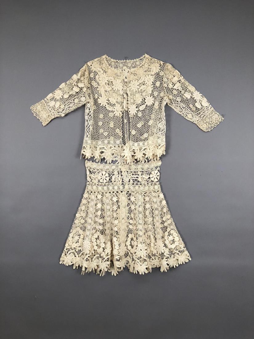 HAND CROCHETED ENSEMBLE, 1927 (1 of 4)