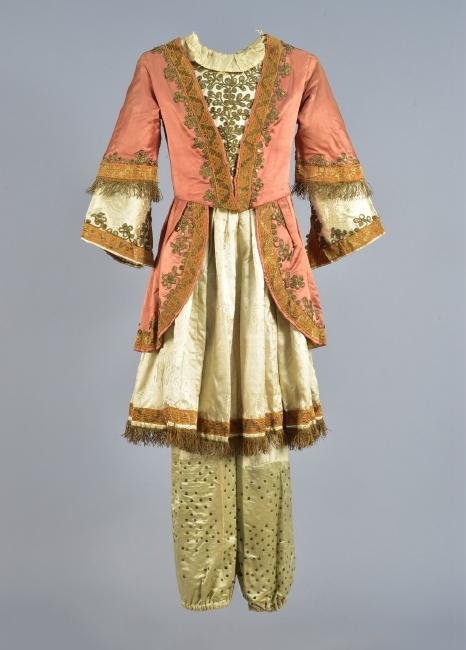 CHILDS ETHNIC ENSEMBLE with METALLIC DECORATION, EARLY (1 of 6)