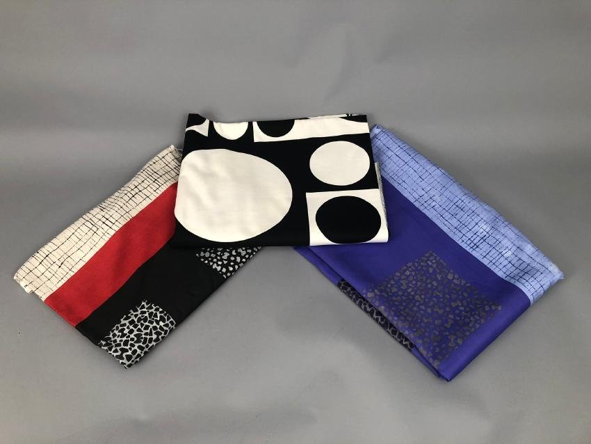 DUTCH and DANISH HOME FURNISHING TEXTILES, 1980s (1 of 2)