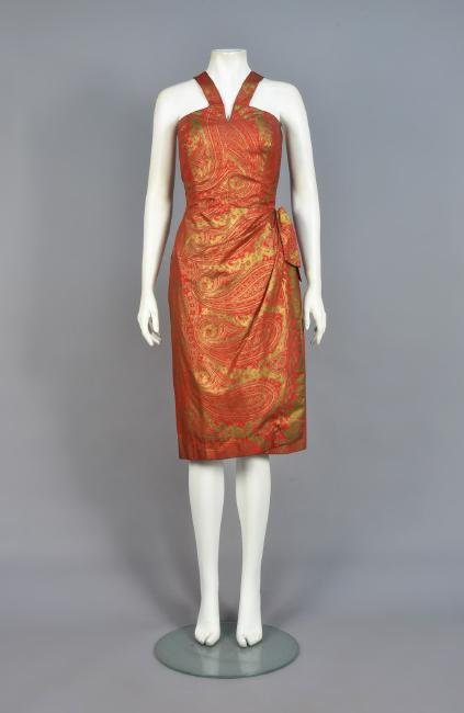 MR. JOHN PRINTED COTTON ROMPER DRESS, 1960s (1 of 4)