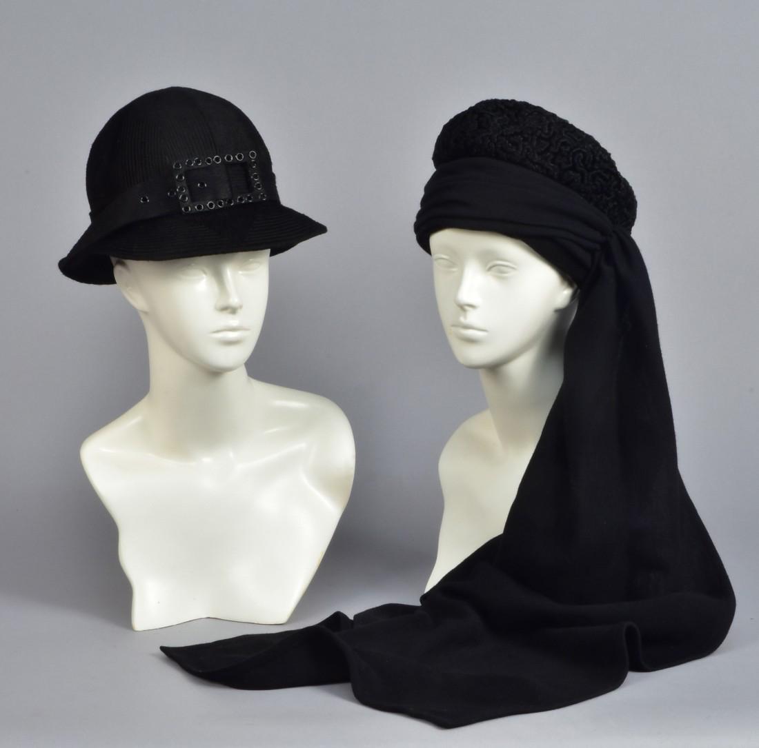 YVES SAINT LAURENT and GALANOS HATS (1 of 4)