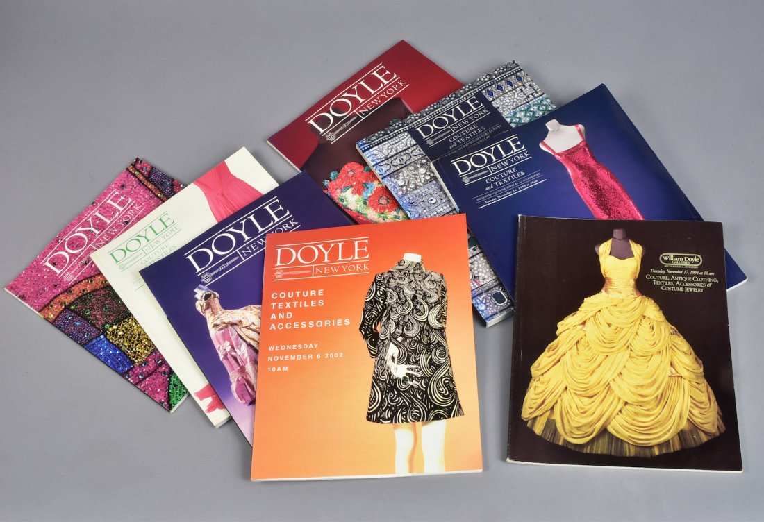 8 DOYLE COUTURE and TEXTILE AUCTION CATALOGS, 1994 - (1 of 1)