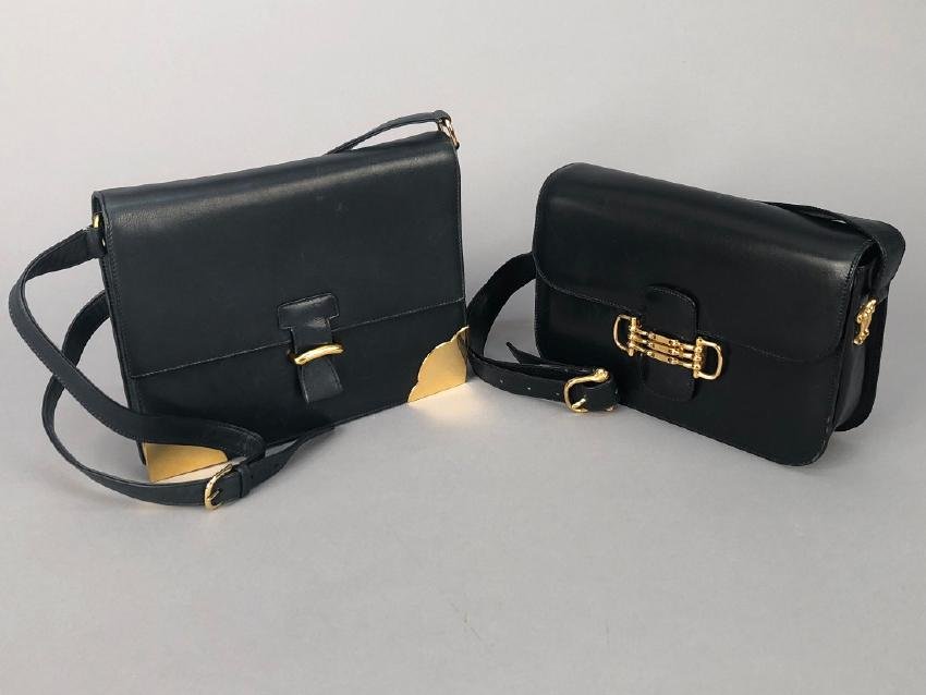 GUCCI and CELINE LEATHER SHOULDER BAGS (1 of 7)