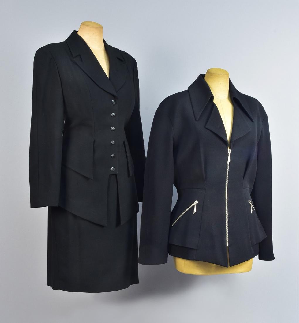 THIERRY MUGLER WOOL JACKET and SKIRT SUIT (1 of 4)