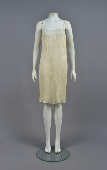 DIOR PARIS FORTUNY-INSPIRED DRESS with BEADS, 1999 (1 of 5)
