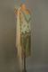 303: JEWELED FLAPPER DRESS with BEADED FRINGE, 1920's. - 6