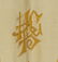 518: EMBROIDERED LINEN BED COVER, c. 1900. Natural line - 2