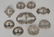 LOT of CUT STEEL BUCKLES, LATE 19th - EARLY 20th C.