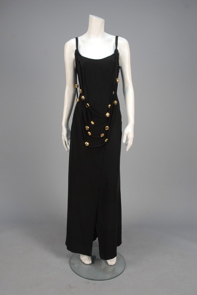 CHRISTIAN LACROIX GOWN with SWAGS and SPACERS. (1 of 3)