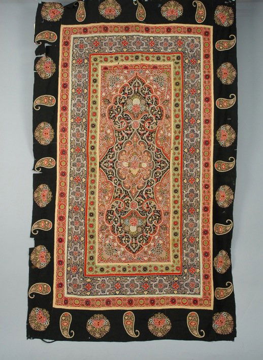 RESCHT EMBROIDERY, 19th C. (1 of 7)