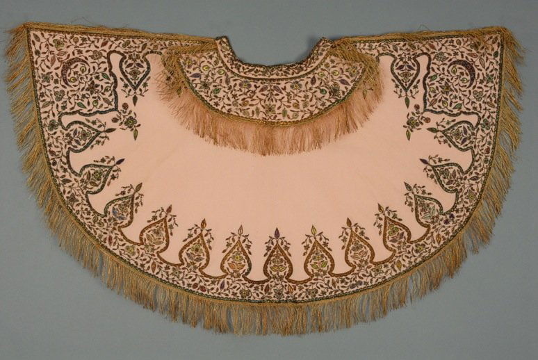 CAPE with METALLIC EMBROIDERY, LATE 19th - EARLY 20th (1 of 4)