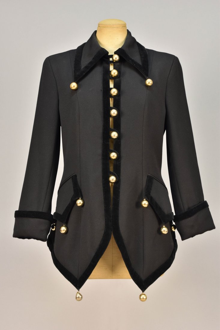 MOSCHINO WOOL NOVELTY JACKET, LATE 20th C. (1 of 5)
