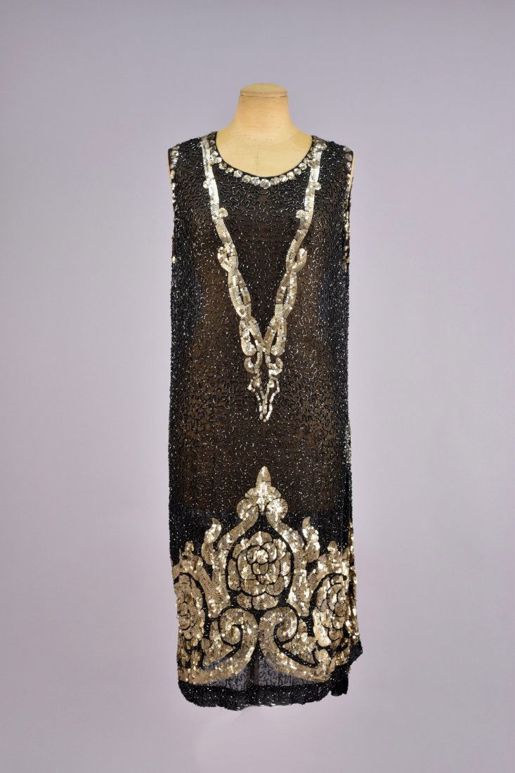 BEADED and SEQUINED DRESS, 1920s (1 of 4)