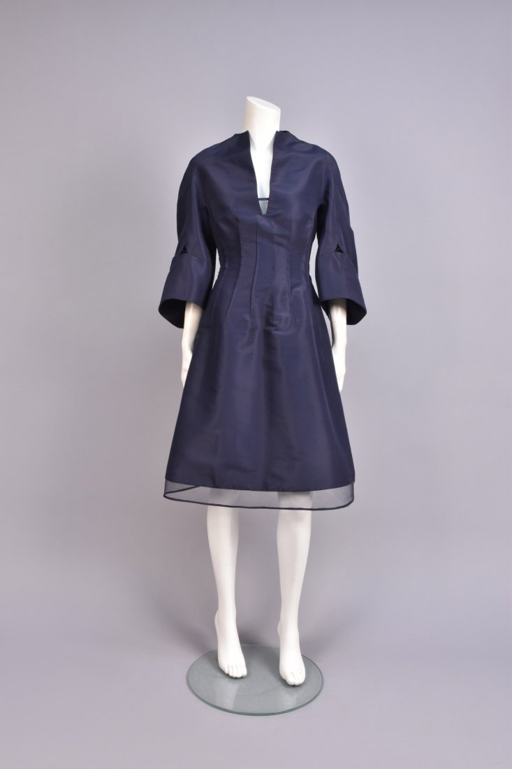 RALPH RUCCI CHADO SILK and MESH DRESS (1 of 5)