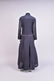 ROMEO GIGLI CRIMPED WOOL MAXI DRESS. - 2