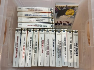 Trade Secrets Video Series VHS Stocks Finance Educational VHS Set Of 16