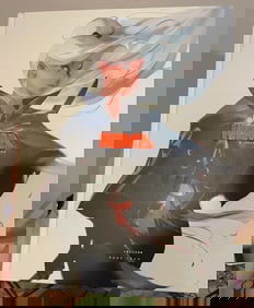 Nima: The Black Lotus by Ross Tran (RossDraws) Hardcover Anime Cinematic Art Book