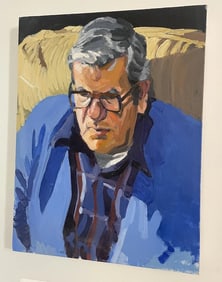 Original Oil On Canvas Fine Contemporary Washington DC Artist Tom Morris 20x15in