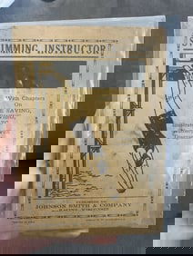 Swimming Instructor 1935 Bizarre Swimming Book & Novelty Products Catalog