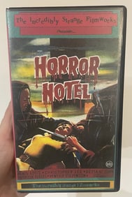 Incredibly Strange Filmworks Presents Horror Hotel (1960) VHS Clamshell Laced