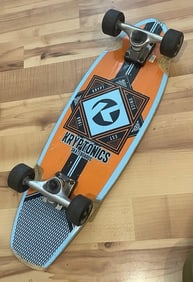 Vintage Kryptonics 153 Cruiser Skateboard Maple Wood 28in 61mm Kryptonics Wheels