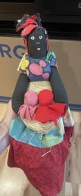 Jamaican Folk Doll Handmade Folk Artwork