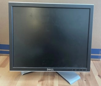 Lot of 2x DELL 1707FPc 17in LCD Monitor Good Condition