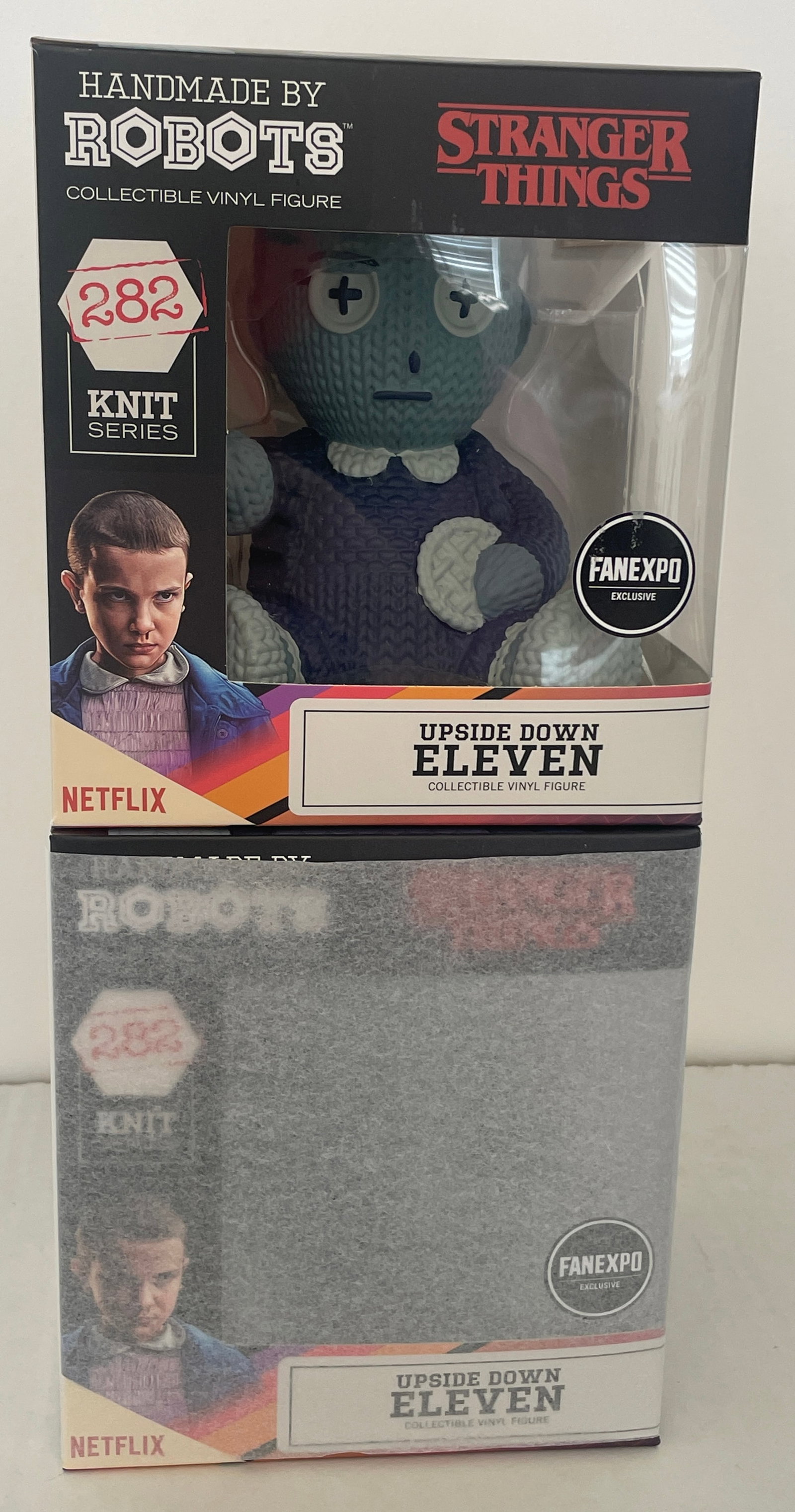 Upside Down Eleven Stranger Things Funko Pop FanExpo Exclusive Lot of 2 Both NEW: NEW/SEALED