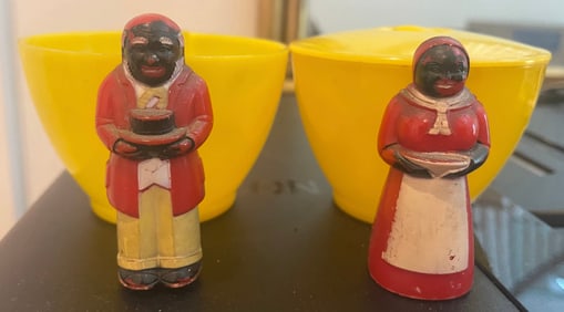 Rare Vintage Aunt Jemima’s Syrup Plastic Cups Uncle Ben